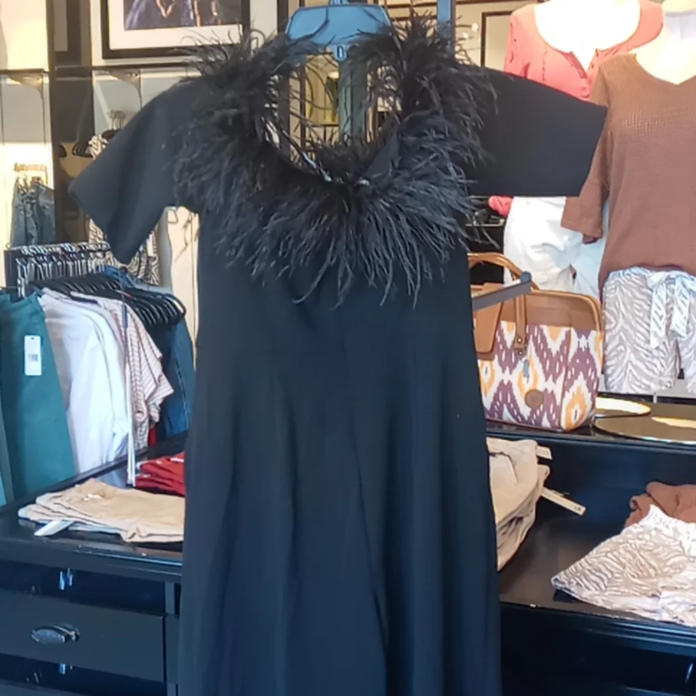 Calvin Klein faux fur romper - Picture 4 of 4